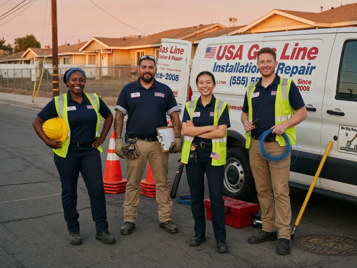Gas Line Installation company in Zanesville, IN